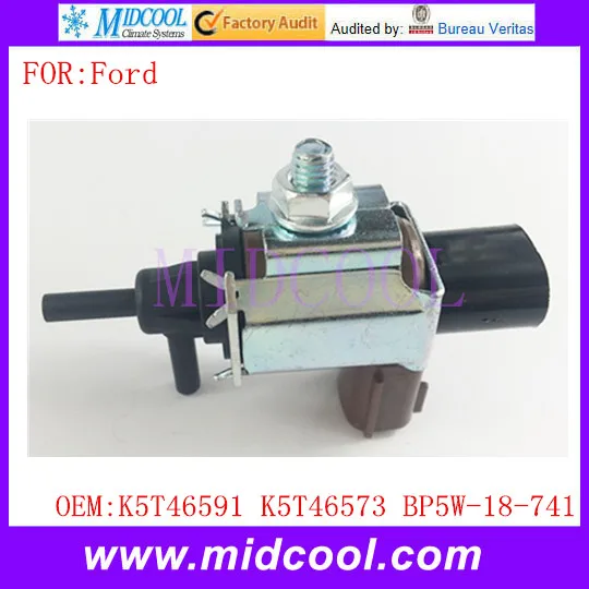 Вакуумный клапан управления соленоида использовать OE NO. Для Ford K5T46591, K5T46573, BP5W-18-741/BP5W18741