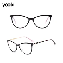 Ацетатные очки, оправа для мужчин и женщин, Ретро стиль, кошачий глаз, очки по рецепту, близорукость, оптические оправы, очки, очки