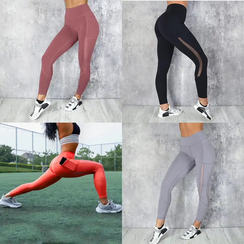 workout leggings with pockets plus size