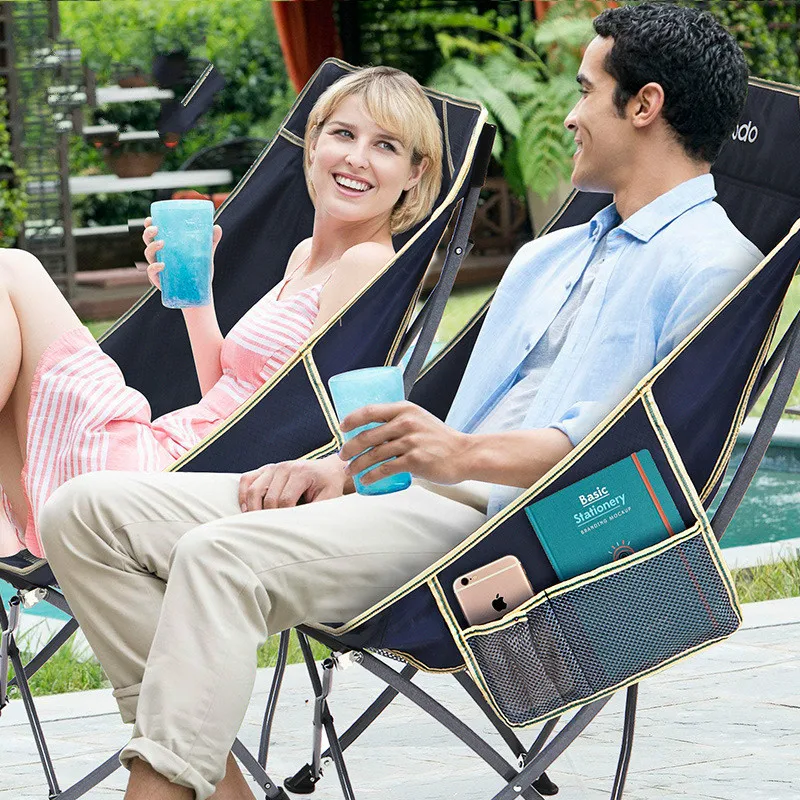  Relaxed Outdoor Portable Folding Chair Backrest Fishing Chair Stool Recreational Beach Chair Noon R