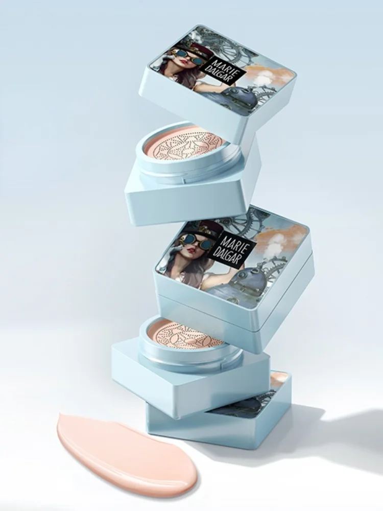 

TT MARIE DALGAR Moisturizing Elastic Collagen Cream Small Mushroom Liquid Foundation Air Cushion Moisturizing Concealer