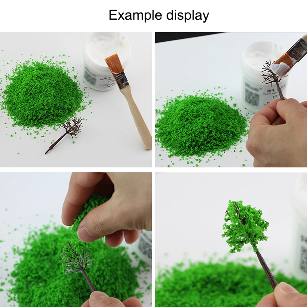 125ML/Bottle Simulation Tree Powder Grass Powder Diy Model Making Trees Materials Architecture Building Military Scene Diorama 5