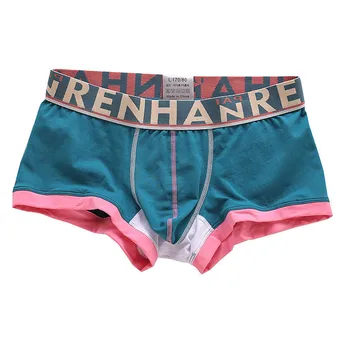 

Summer Cotton Antibacterial Boxers Underpants Large Space No Pressure Boxer Shorts Men's Personality Underwear