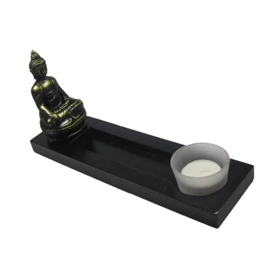 Japanese Zen Garden Sand Tray Buddist Buddhism Stone Pebbles Rake Meditation Oranament - Fengshui Decor