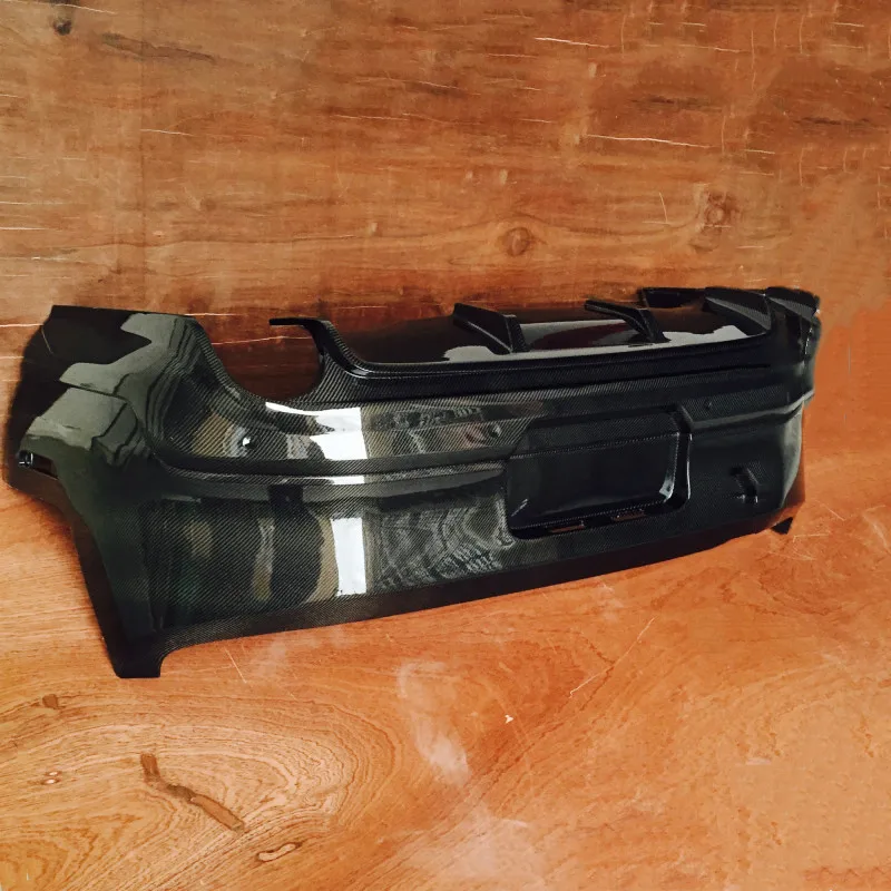 Feur 2013 Mustang GT500 Shelby OEM stil задний бампер из углеродного волокна