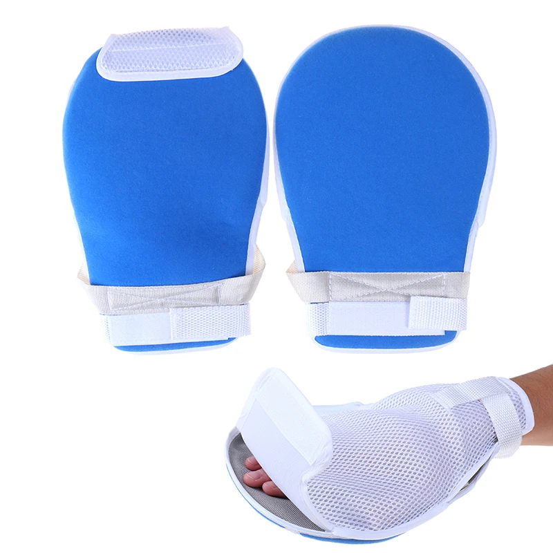 Finger Protectors Hand Fixed Gloves Restraint Gloves Finger Control Mitts Hand Infection Safety Fixed Open Finger Gloves