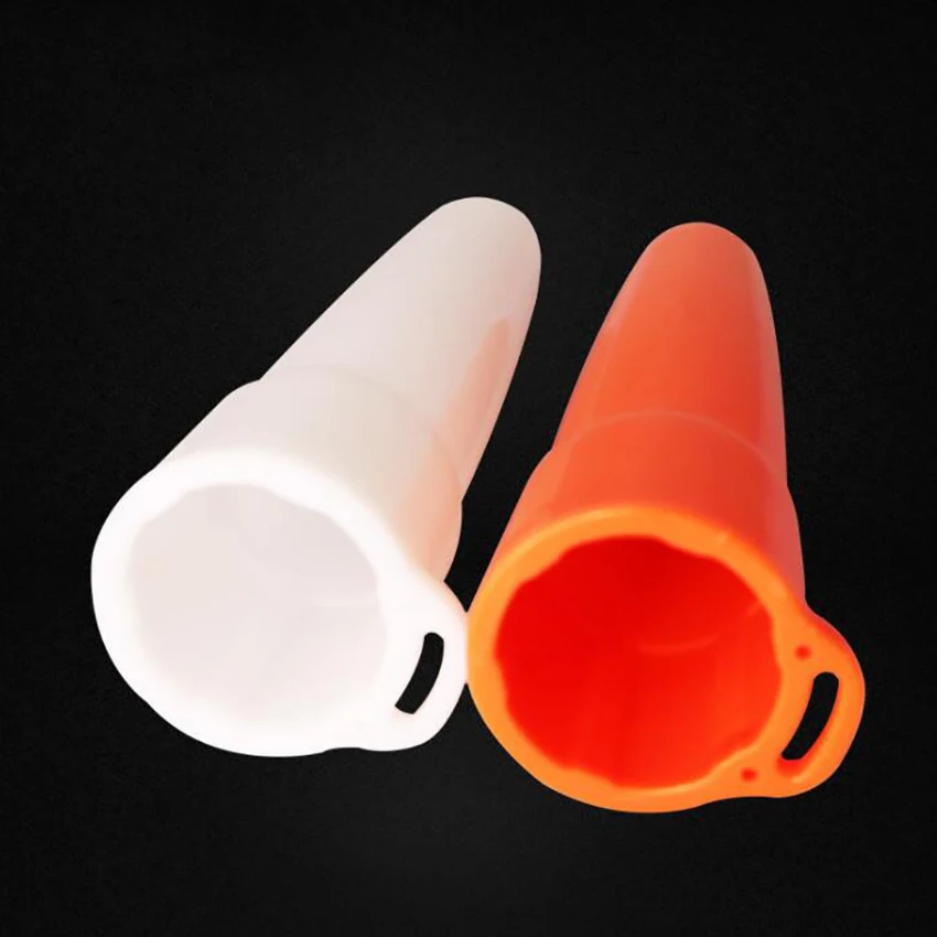 Plastic LED Light Diffuser Cap White / Red, DF34 DF23 DF15 Flashlight Diffuser Lens Cover Diffuser Tip for Flashlight