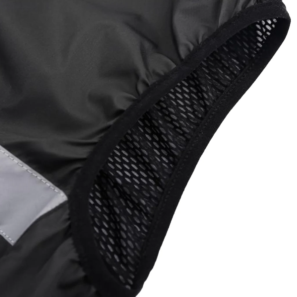 Men's Reflective Sleeveless Vest for Night Cycling MTB Mountain Road Bike Riding Running Hiking Fishing Sports Vest