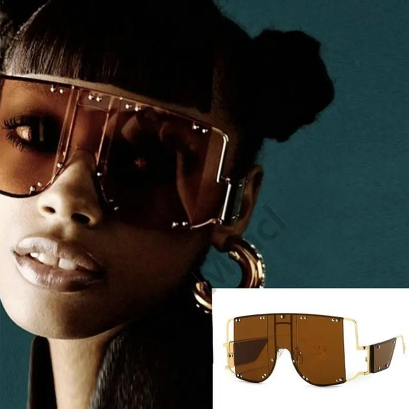Fashion 2020 New Ladies Square Sunglasses Women Goggle Shades Vintage