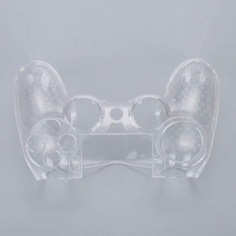 Soft Transparent Hard PC Protector Clear Cover Skin Case for PS4 Controller 15.5*11*5.5CM