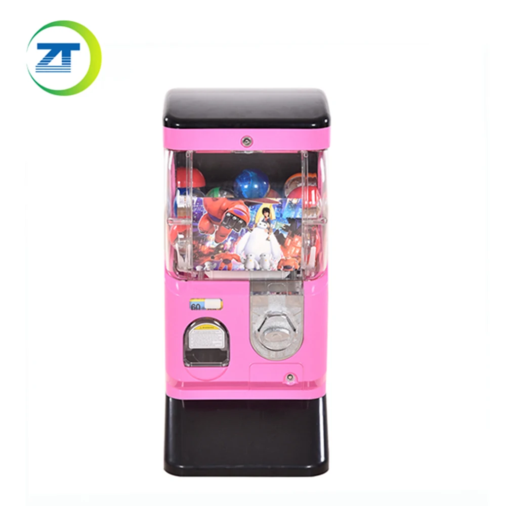 High Quality Zhutong Coin Operated Toy Capsule Vending Machine Twisted