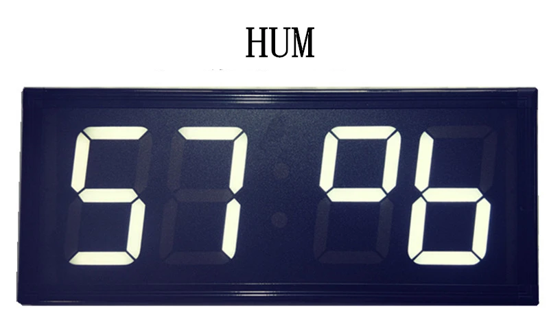 Дистанционный электронный светодиодный большие настенные часы экран цифровой термометр Подвесные часы Аэропорт/станция/Открытый полный размер настенные часы