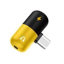 2 в 1 Тип C до 3,5 мм разъем для наушников адаптер для зарядки музыки аудио сплиттер кабель конвертер для huawei Xiaomi для iPhone IOS