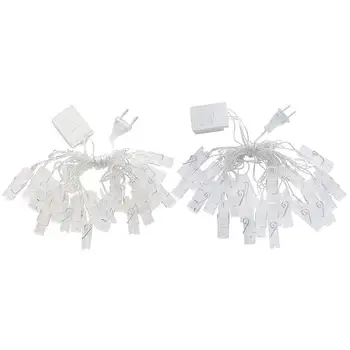 

Photo Clip Holder 20 LED String Lights for Party Wedding Home Decoration