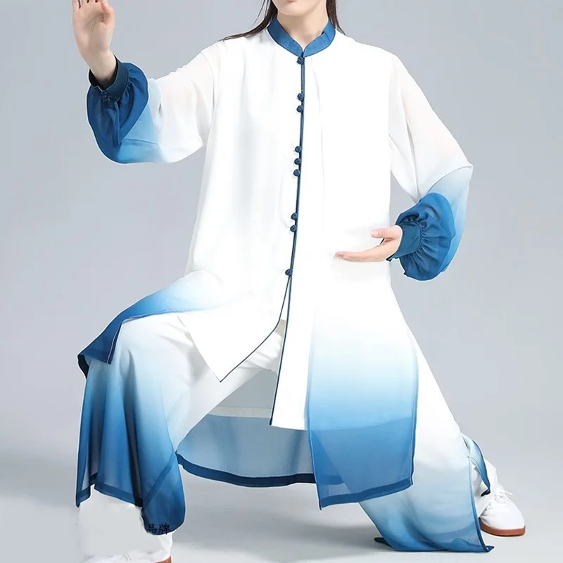 Martial Arts Sets Traditional Chinese Clothing Kung Fu Uniforms For Men Women Team Stage Performance Wushu Tai Chi Uniform 12468