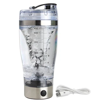 

Mini USB 450Ml Electric Automatic Protein Shake Coffee Shaker Portable Sports Mixer