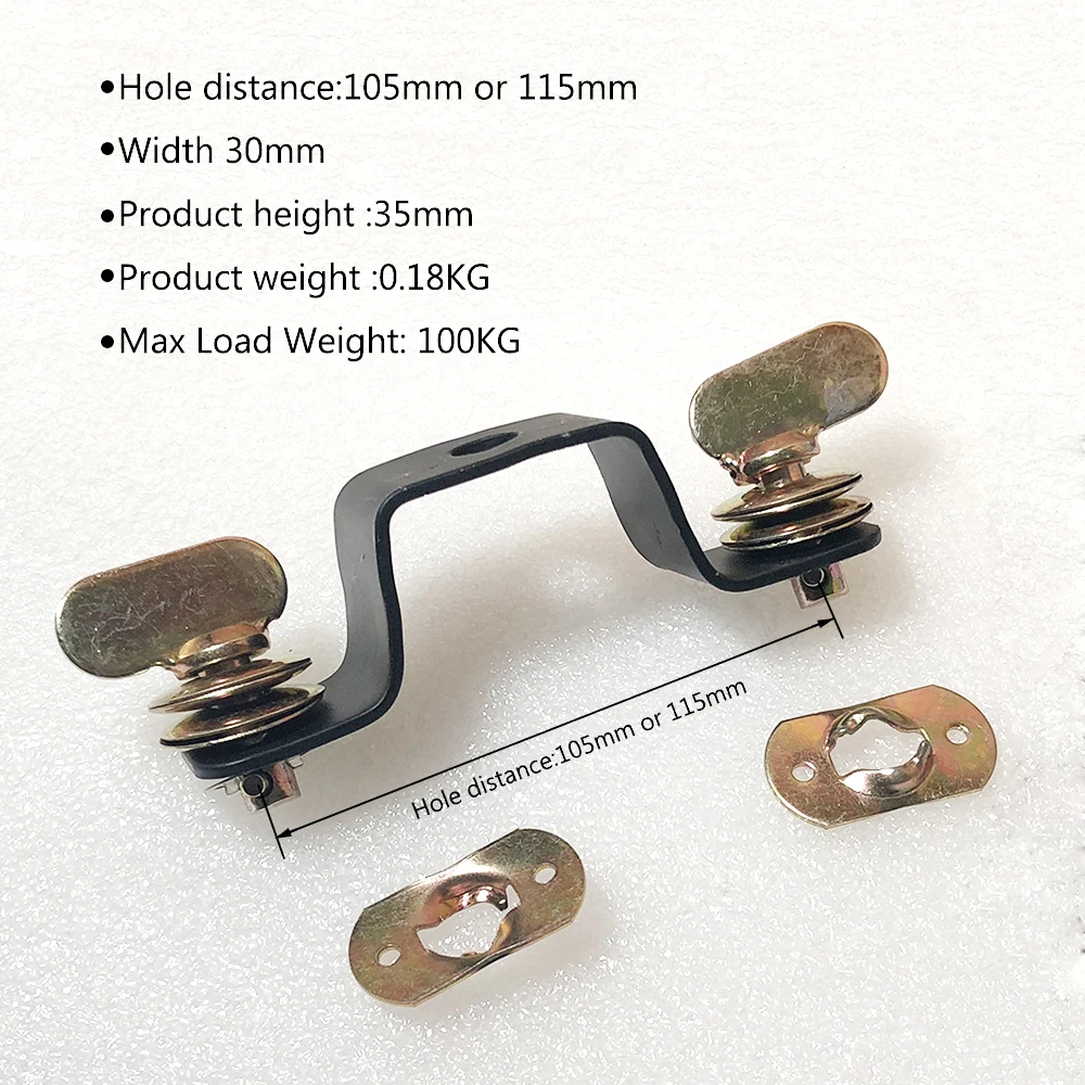 Stage Light Hook COLORNIE 2pcs Omega Hang Clamp Bracket Quick Lock For 230W 7R Lighting professional stage DJ club light hanging Hook