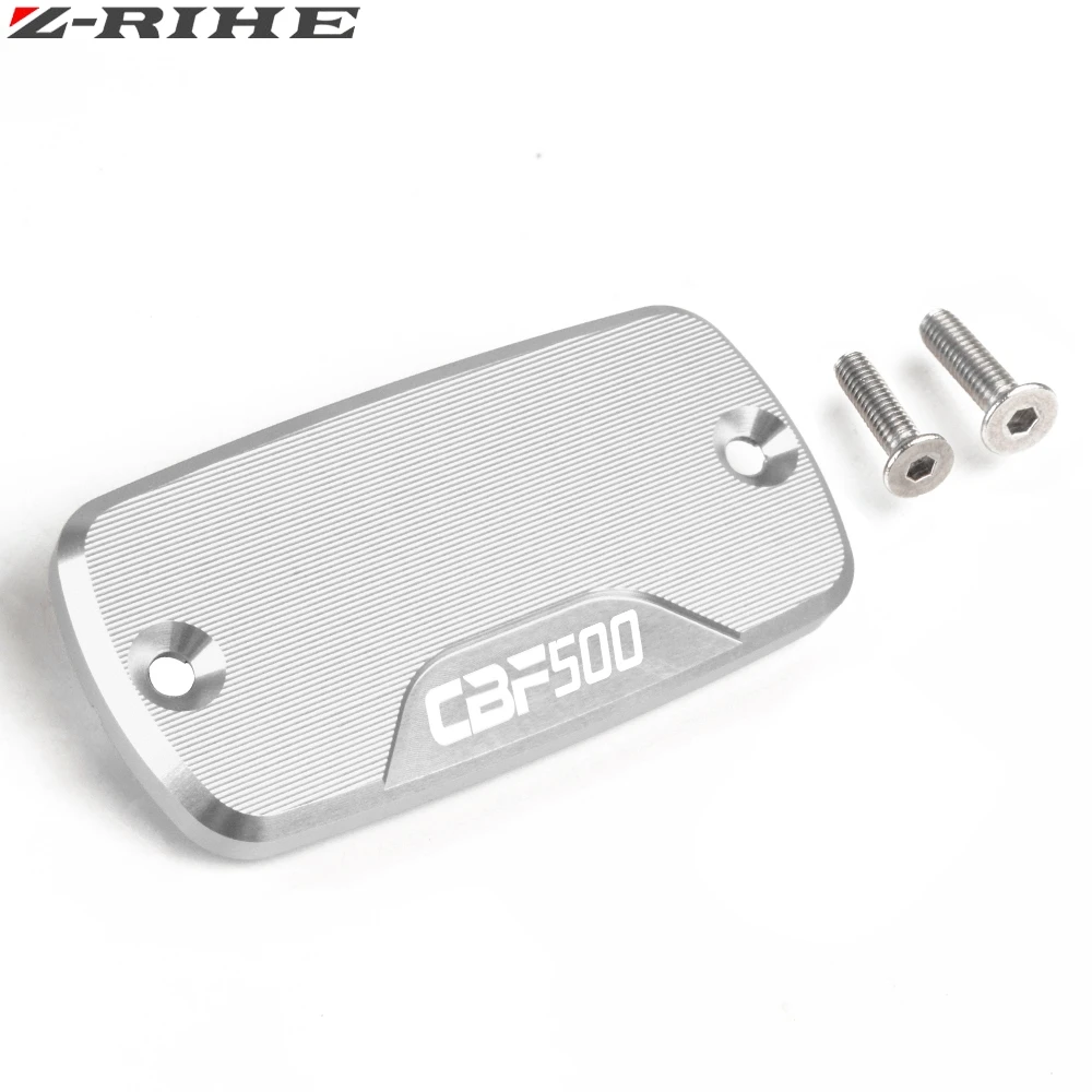 Silver 1piece Аксессуары для мотоциклов Часть бачок Кепки передний тормоз для мотоцикла moto для Honda CBF 500 2004 2005 2006 2007 ЧПУ Алюминий - Цвет: Silver 1piece