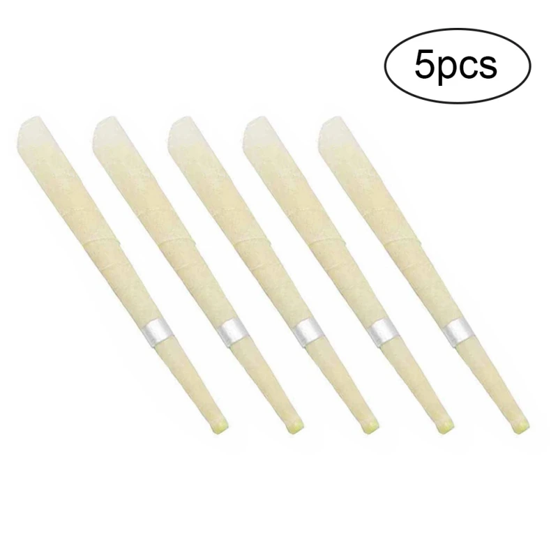 

Round Aromatherapy Ear Candle Ear Cleaner Hopi Ear Candle Wax Remover Horn Earplug Tray Indian Candling Fragrance