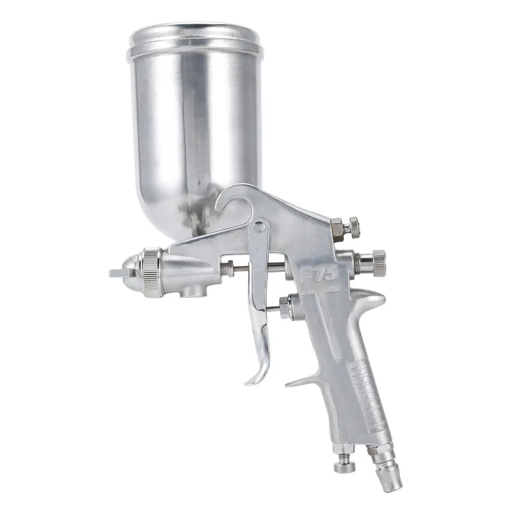 

F75 Air Painter Spray Gun Pneumatic 1.5mm Nozzle 400ML Airbrush Sprayer Painting Atomizer Tool With Hopper For Painting Cars