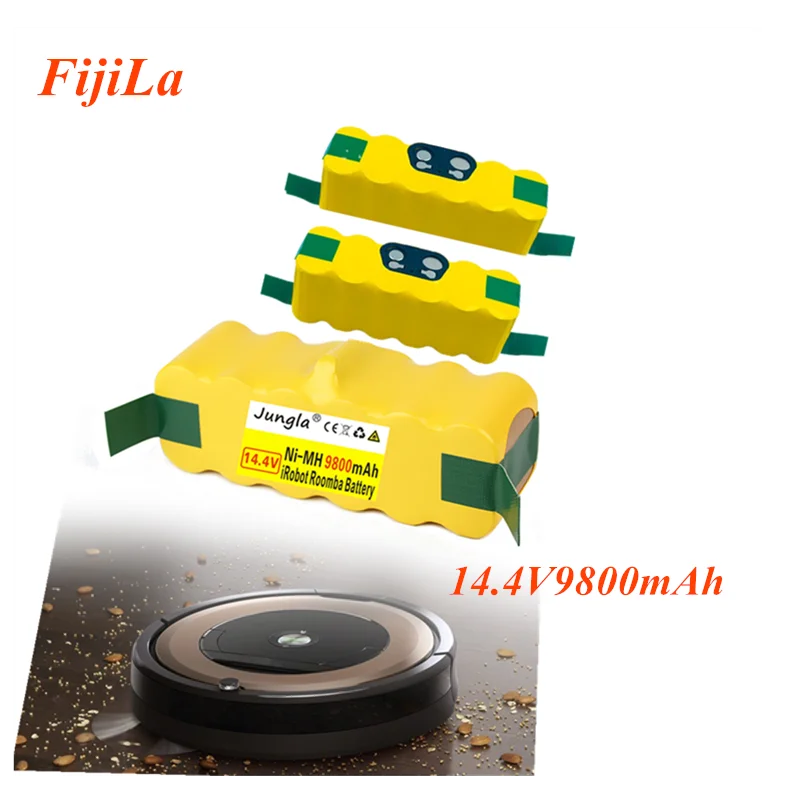 Аккумулятор высокой емкости 9800 мАч 14 4 В для робота пылесоса Irobot Roomba 500 540 550 620 600 650