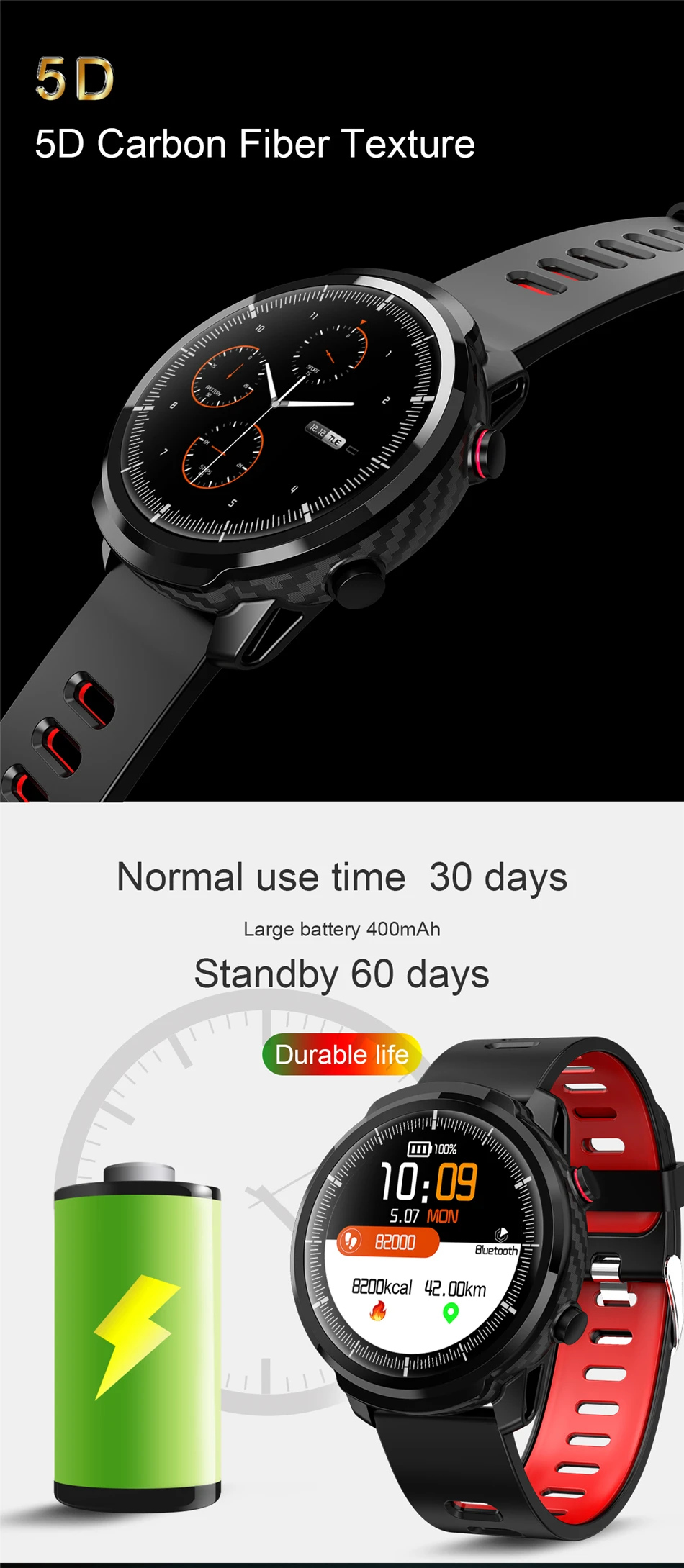 Новые смарт-часы мужские IP68 водонепроницаемые спортивные часы монитор сердечного ритма погоды, полные умные часы с сенсорным экраном для IOS Android