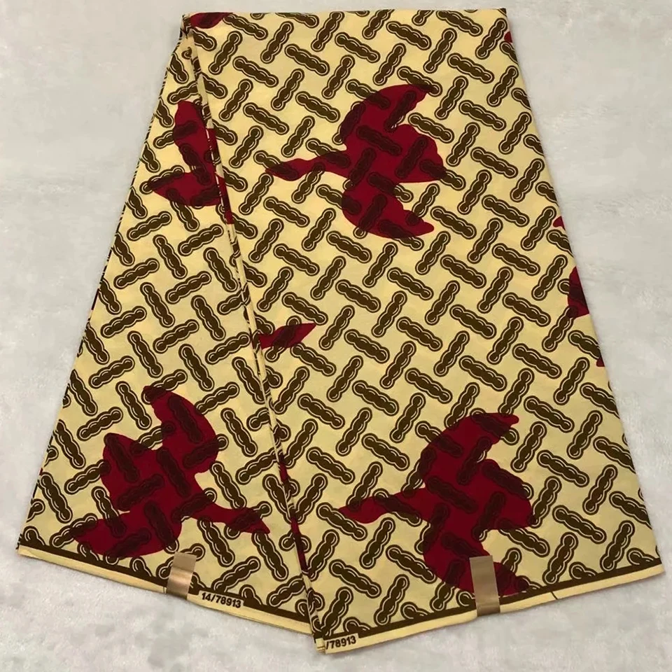 Mitex Печать Ткани Хлопчатобумажные для изготовления платьев юбки/африканские ткани Kitenge ткани африканская Pagne DF-352