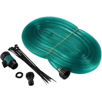 

39Ft Trampoline Water Sprinkler for Kids Outdoor Water Party Games 12M Hose Trampoline Sprinkler