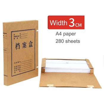 

Portable A4 Document File Box Storage Bag Files Folder Lightweight Business Organizer File Box