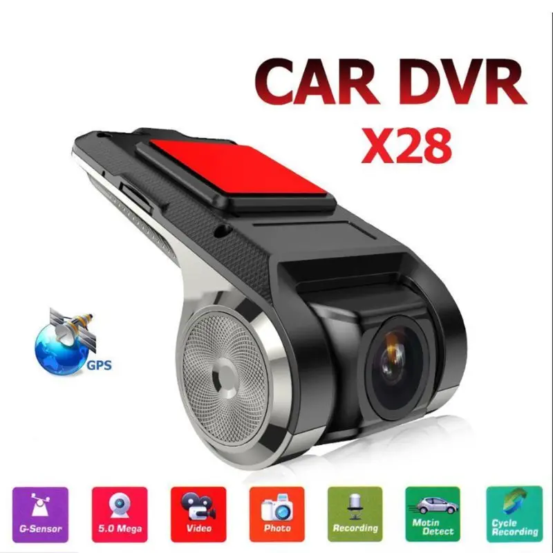 

Full HD 720P Car DVR Camera Auto Navigation Recorder Dash Camera G-Sensor ADAS Video Car Electronics Accessories