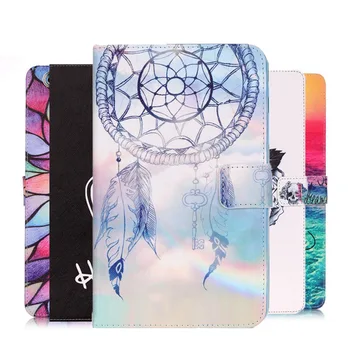 

3D Fashion Painted PU Leather Case For Samsung galaxy Tab A 10.5 SM-T590 T595 Smart Cover for Tab A 10.5 inch case