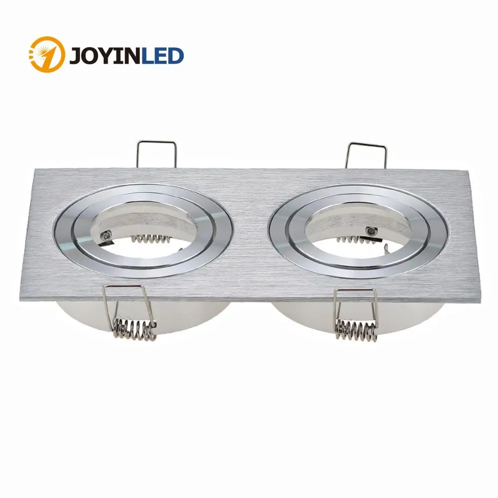 Adjustable Ceiling Lamp Holder Bases Halogen Light Bracket Cup Aluminum