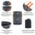 Widesea Camping Cookware Outdoor Cooking Set Heat Cooker Travel Tableware Tourist Kitchen Pot Utensil Equipment