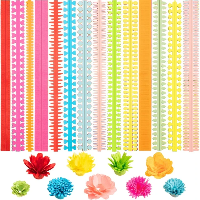 90PCS Paper Quilling Kit Quilling Paper Strips Flowers Strip Paper