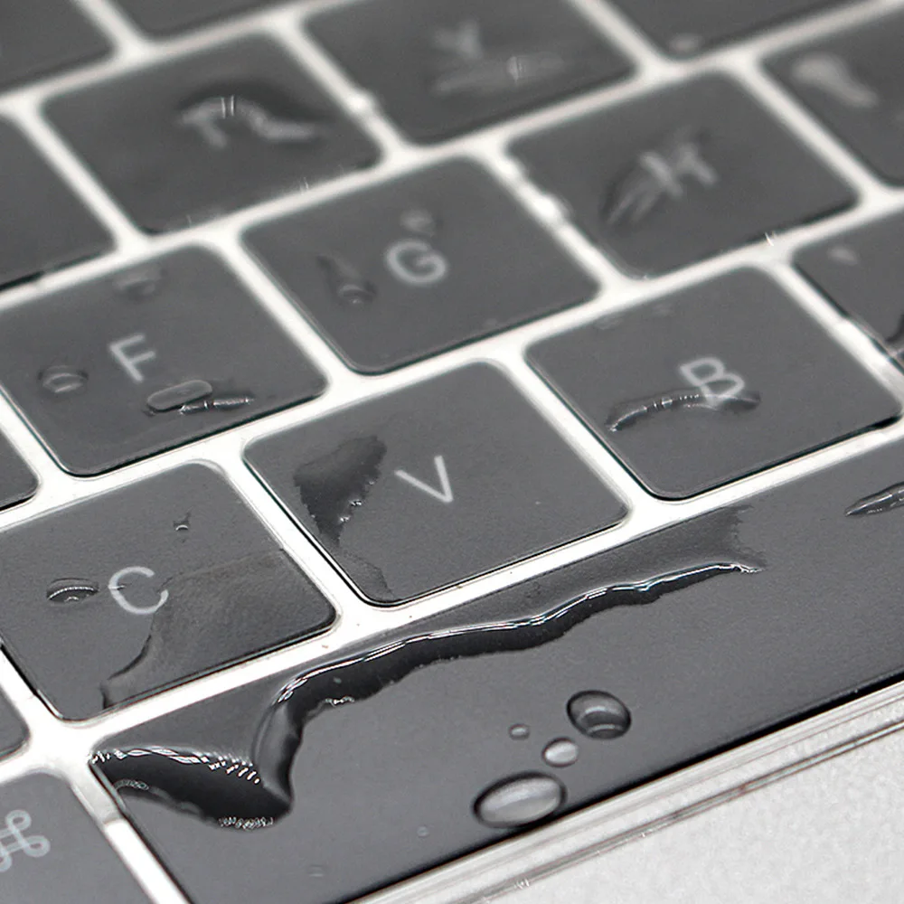 Чехол-клавиатура из ТПУ для ЕС/США для MacBook Pro 16 A2141, прозрачный силиконовый водонепроницаемый чехол для Apple Macbook Pro 16 дюймов A2141