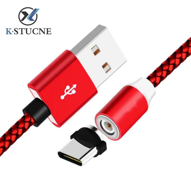 Магнитный кабель usb type C для samsung s8 s9 Xiaomi huawei mate 20 Lite зарядный type-C магнитное