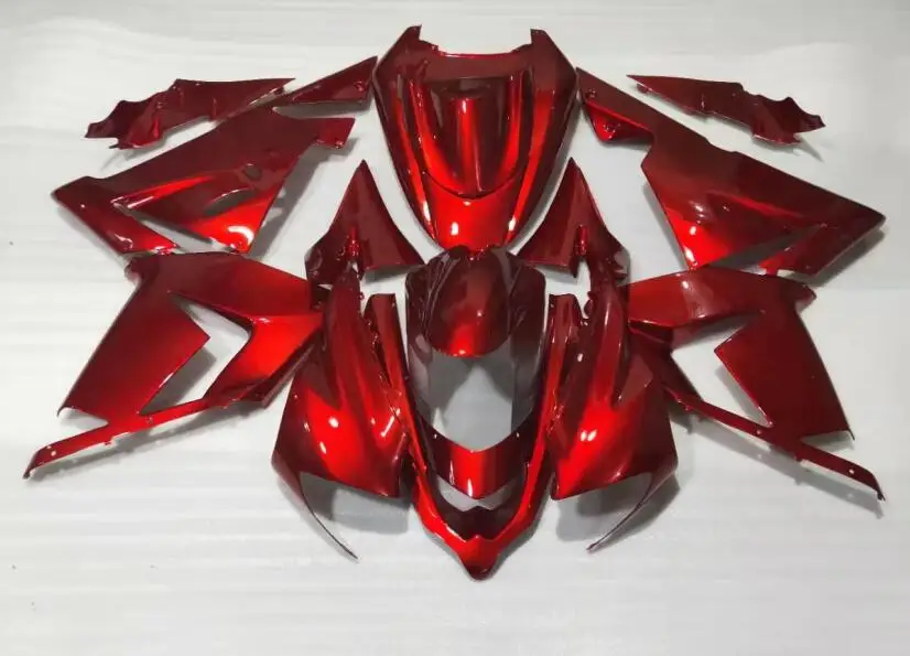 

New TOP ABS Motorcycle Fairings Kit Fit for kawasaki Ninja ZX-10R ZX10R 2004 2005 04 05 10R Bodywork Set custom all red