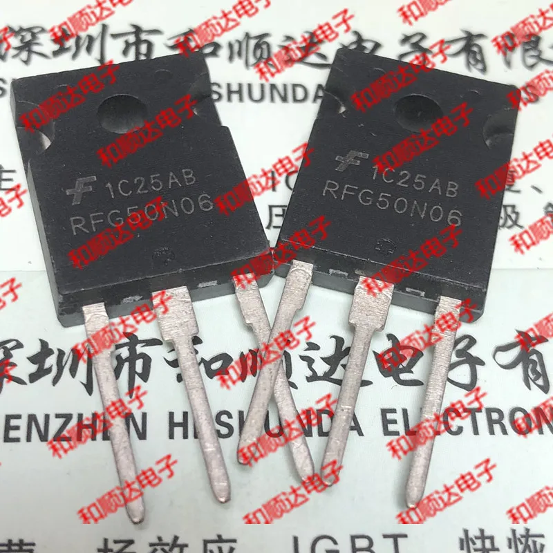 /5 предметов в лоте, RFG50N06-247 60V 50A