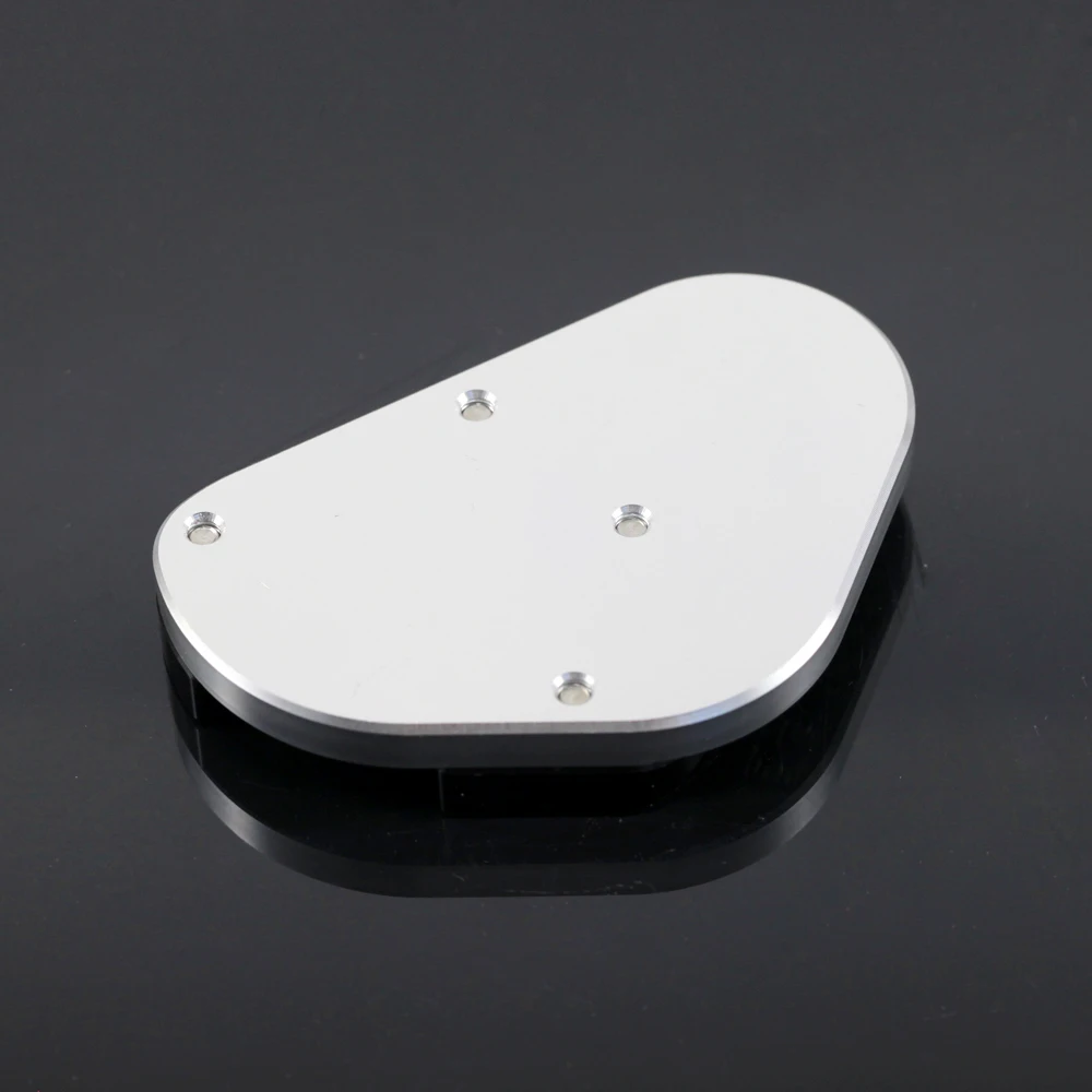 Side Kickstand Extension Plate For KAWASAKI Z250 Z300 Z650 Z800 Z1000 ZX-6R ZX-10R ZX-10RR Motorcycle Stand Support Shoe Plate