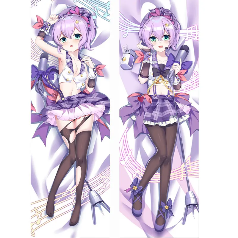 Декоративная наволочка Dakimakura с принтом в виде персонажей обнимающих тело | Дом и