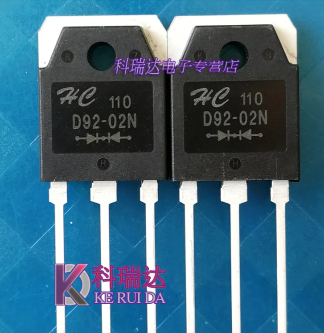 10 шт. высокоскоростной выпрямитель Mxy D92-02N D9202 20A 200V TO3P | Электронные компоненты и