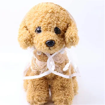 

Pet Jacket for Rain Dog Transparent Raincoat Adjuastable Waterproof Coat for Small Medium Large Dogs Hooded Windproof Design