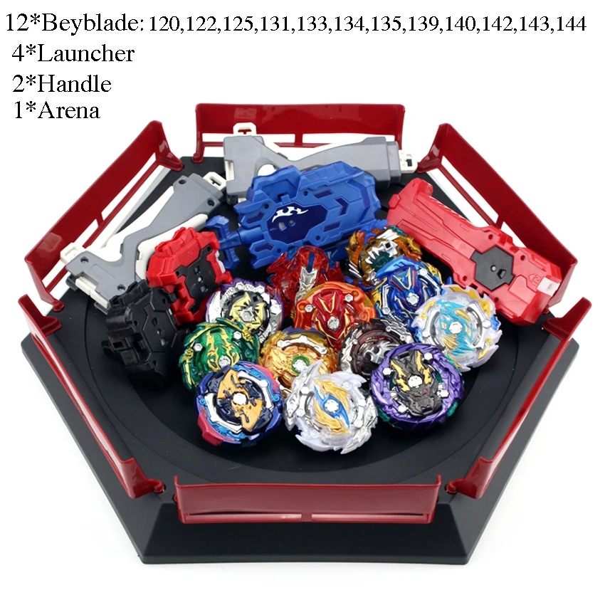 TAKARA TOMY комбинация Beyblade Burst набор игрушек Beyblades Арена Bayblade Металл Fusion 4D с пусковым устройством спиннинг топ игрушки