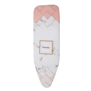 

140x50CM Fabric Marbling Ironing Board Cover Protective Press Iron Folding for Ironing Cloth Guard Protect Delicate Garment Easy