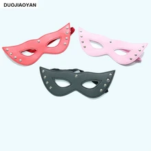 DUOJIAOYAN, новинка, товары для взрослых, кожа, Лисий глаз, маска, мяч, маска для флирта, Альтернативная игрушка
