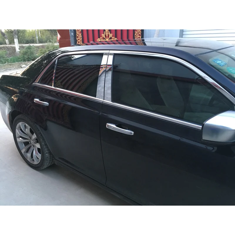 Стеклоподъемники из нержавеющей стали lsrtw2017 304 для chrysler 300C 2006 2018 2017 2008 2009 2010 2011 2012