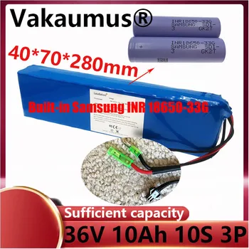 

36V 10ah lithium battery pack electric bicycle 36V 18650 battery pack 500W High Power and Capacity Motorcycle Scooter with BMS