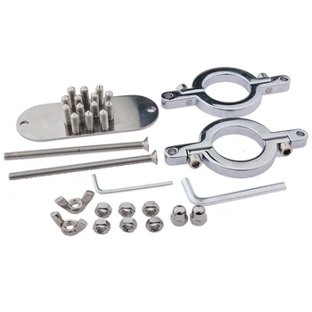 Metal Penis Rings Clamp Sex Toys For Men Masturbators Spike Cockring Clamp Stimulate Crusher Penis Erection Male Chastity Cage 5