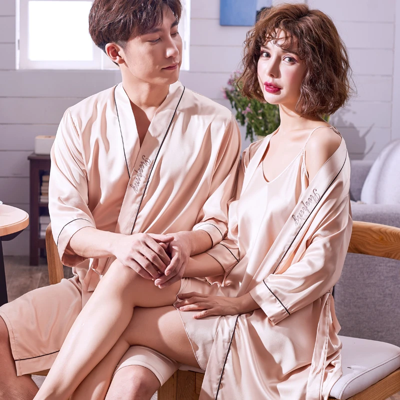 couple sleeping dress