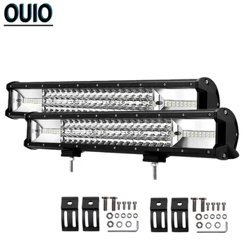 

20 Inch 540W Offroad LED Light Bar Flood Spot Combo Beam Work Light Fog Light For 4x4 4WD SUV ATV Headlight Track Trailers Boat